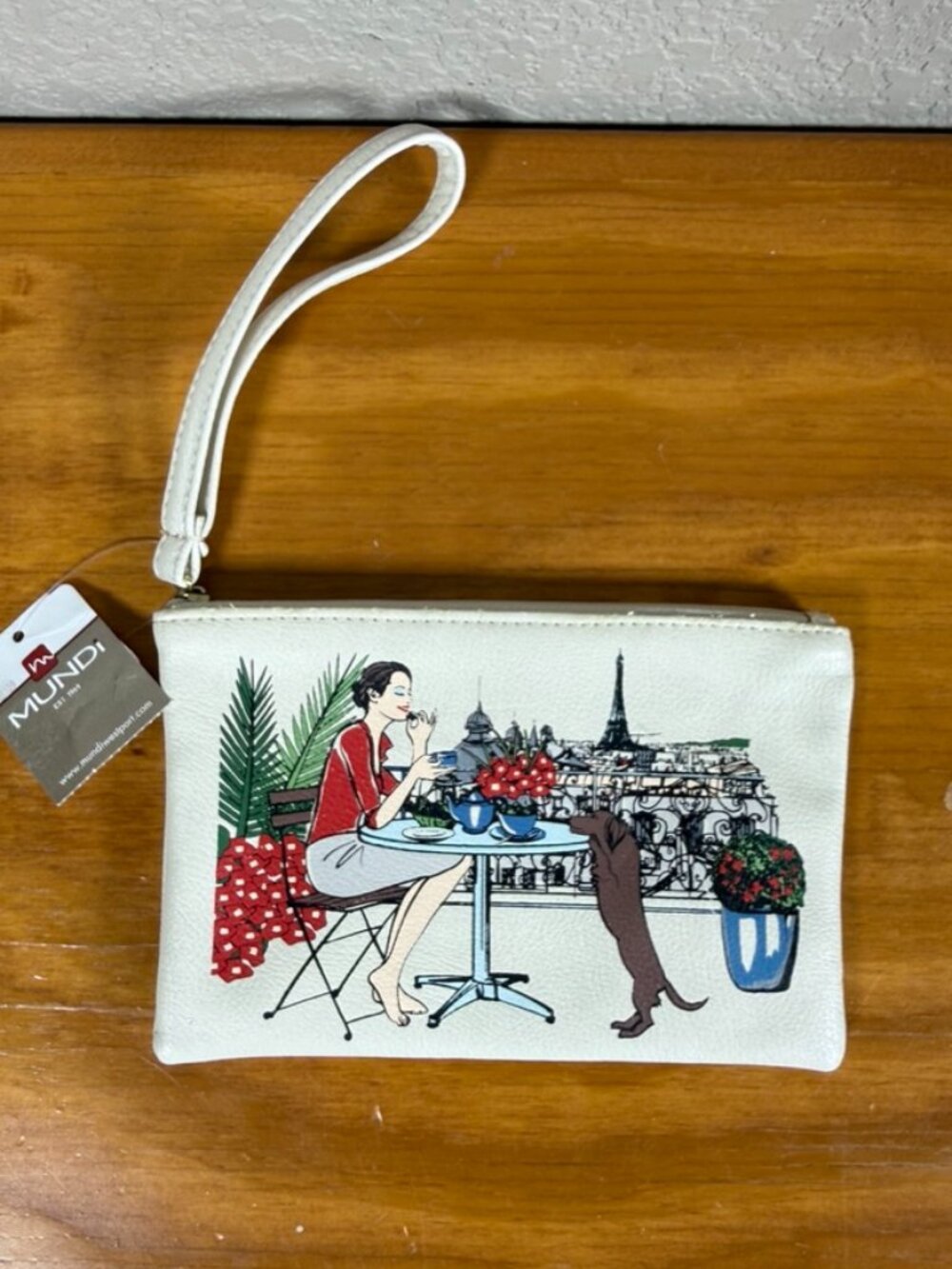 NWT Mundi Paris Cafe Bag